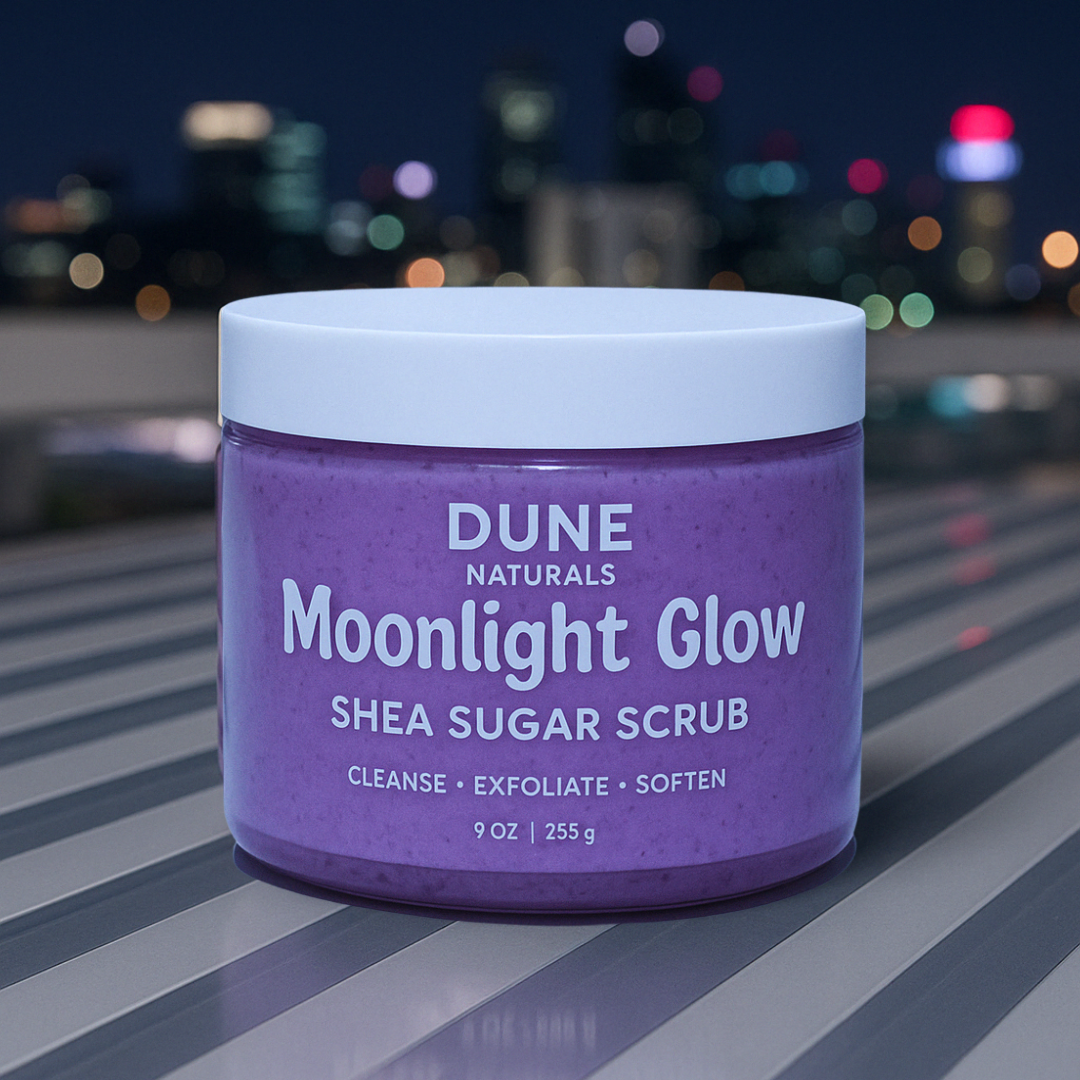 DUNE NATURALS©- Moonlight Glow Shea Sugar Scrub
